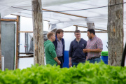“Son un ejemplo de ingenio y trabajo”, afirmó Melella tras visitar el emprendimiento Verdenova en Tolhuin