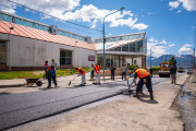 Se realizó trabajos de repavimentación en la calle 12 de octubre