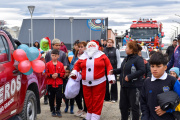 Se celebra las fiestas con un recorrido especial de Papá Noel en toda la provincia