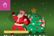 Vení a sacarte una foto con Papá Noel en la Expo “Emprendiendo Navidad”