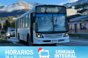 Se informa horarios y frecuencias de colectivos para las fiestas de fin de año