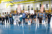 Casa del Deporte y Club de Amigas campeones de la Liga Tolhuinense de Vóley