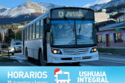 Se informa horarios y frecuencias de colectivos para el 31 de diciembre y 1 de enero