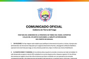 Se emitió un comunicado oficial sobre la intervención del Puerto de Ushuaia