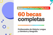 Se impulsa 60 becas completas para profesorados con enfoque en derechos humanos