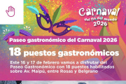 Se informa sobre el paseo gastronómico del carnaval del Fin del Mundo 2026