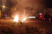 Incendio intencional de un vehículo en Río Grande