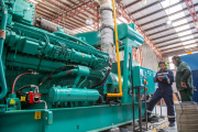 Ya está en marcha el nuevo generador en la Usina eléctrica