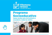 Se abren las inscripciones al programa de apoyo escolar “Filomena Grasso”
