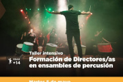 La Secretaría de Políticas Ambientales, Culturales y Educativas impulsará un Taller Intensivo de ensambles de percusión