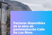 Continúa habilitado el pago de facturas para la obra de pavimentación de calle De los Ñires