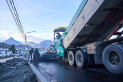 Avanza con la obra de ampliación de la avenida Perito Moreno