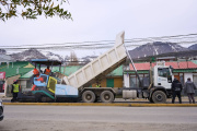 Se realizó trabajos de repavimentación sobre la calle Magallanes