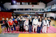 Se realizó un seminario de Jiu-Jitsu con un pionero de la disciplina