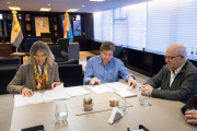 La provincia y SENASA firman un convenio para desarrollar el polo acuícola austral