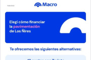 Alternativas de financiación para la pavimentación de la calle De Los Ñires