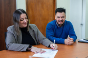 Firmaron un convenio para fortalecer el deporte fueguino