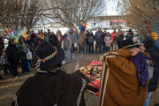 La Municipalidad de Ushuaia acompañó la ceremonia a la Pachamama en el Paseo de las Rosas