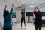 Casa Ushuaia realizó un nuevo encuentro del taller de movilidad articular