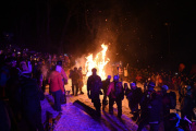 31° edición de la Bajada con Antorchas en el Cerro Martial