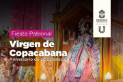 La Municipalidad de Ushuaia acompañará la Fiesta Patronal de la Virgen de Copacabana este sábado 8