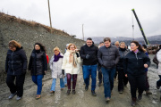 El Gobernador Melella visitó junto a sectores sociales e institucionales el predio de la nueva usina