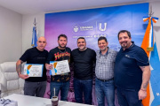 Vuoto recibió a gaspar Benegas y Matías mera y destacó el acceso a la cultura como un derecho de todos y todas