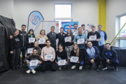 Se entregó junto a ENADE Argentina Certificados de Preparador Físico General y Personal Trainer