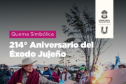 La Municipalidad de Ushuaia acompañará la quema simbólica del 214° Aniversario del Éxodo Jujeño