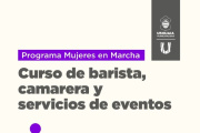 Abren las inscripciones a la capacitación gratuita en barista, camarera y servicios de eventos