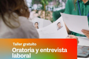 Se realizará una nueva edición del taller gratuito de Oratoria y Entrevista Laboral