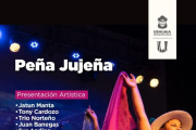 La “Peña Jujeña” este sábado 5 de septiembre en el Centro Cultural Esther Fadul