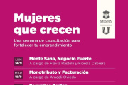 Una semana de capacitación para fortalecer emprendimientos