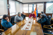 Melella recibió a taxistas de Ushuaia y abordó alternativas de acompañamiento al sector