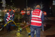 Continúa los trabajos de puesta a punto de la ciudad tras la temporada invernal