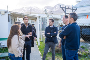 Castillo y el nuevo directorio del FAMP recorrieron la usina de Ushuaia