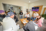 Vuoto se reunió con referentes del rap y la cultura urbana de Ushuaia