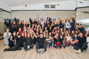 Vuoto visitó la academia Ritmo Sur y el municipio acompañará a sus bailarines en una competencia nacional