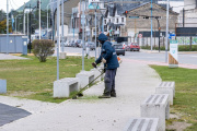 Avanzan las tareas de mantenimiento en espacios verdes de la ciudad