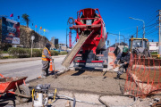 Ushuaia mantiene un amplio frente de obras en ejecución