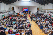Tolhuin vivió una gran tarde de encuentro con el bingo por el mes de las maternidades