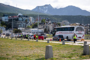Campaña informativa en la vía pública para conductores de aplicaciones
