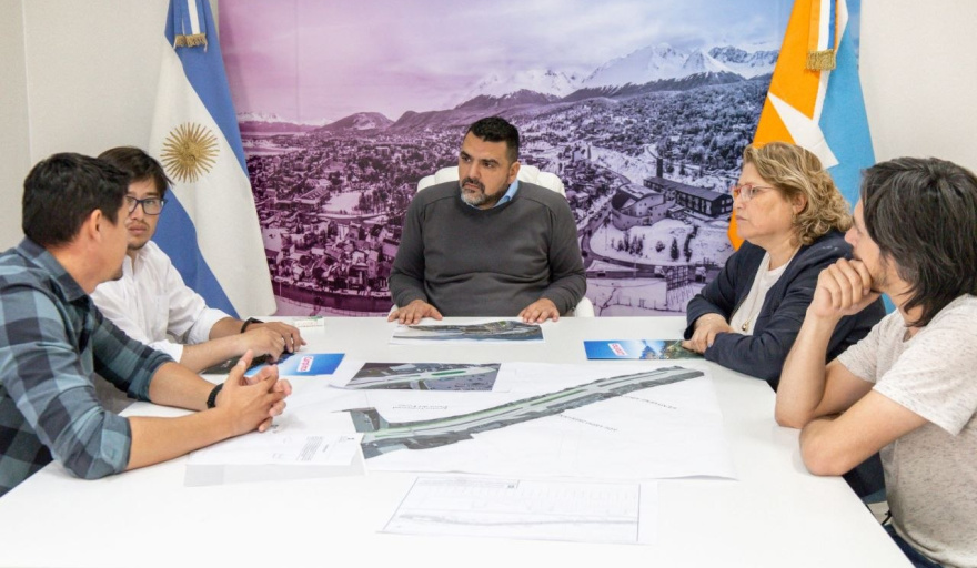 Se avanza con una obra clave para transformar la avenida Perito Moreno