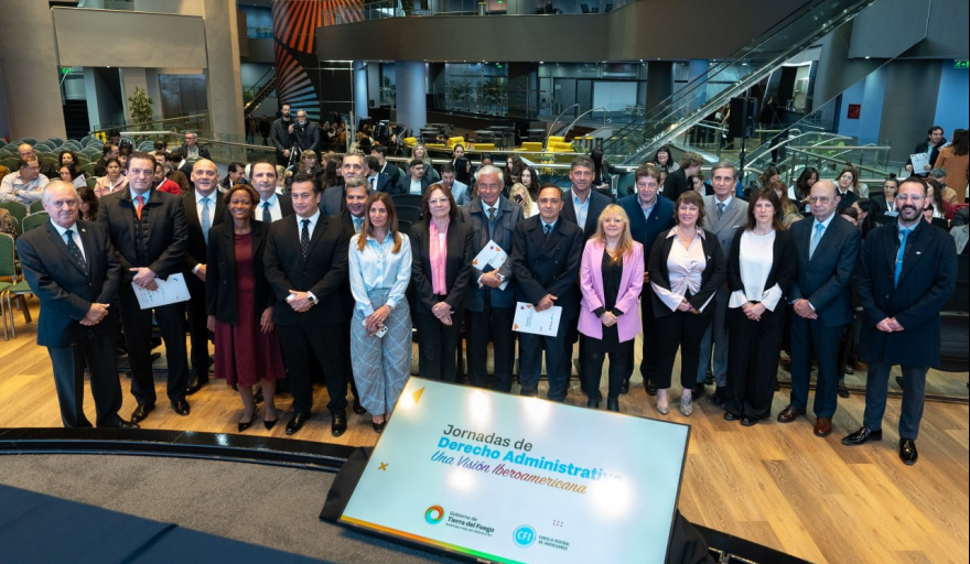 Se acompañó la apertura de las jornadas iberoamericanas de derecho administrativo