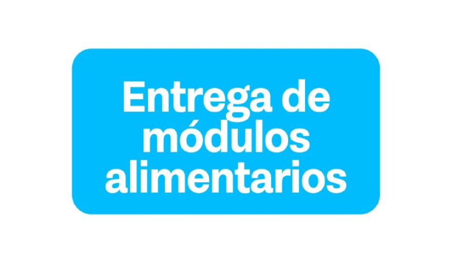 Fecha de entrega de módulos alimentarios en Tolhuin reprogramada